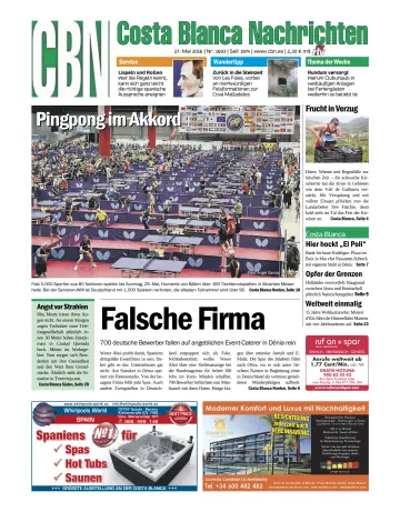 Costa Blanca Nachrichten - 27 May 2016