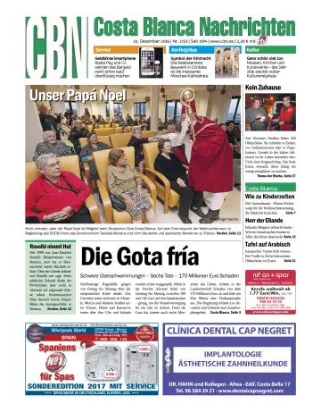Costa Blanca Nachrichten - 23 Dec 2016