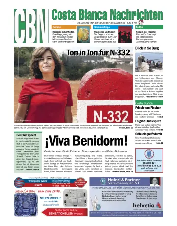 Costa Blanca Nachrichten - 28 Jul 2017