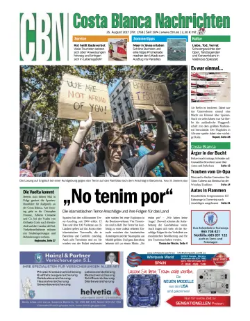 Costa Blanca Nachrichten - 25 Aug 2017