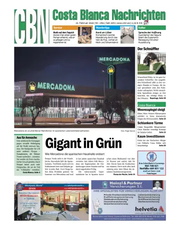 Costa Blanca Nachrichten - 23 Feb 2018