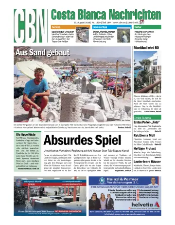 Costa Blanca Nachrichten - 17 Aug 2018