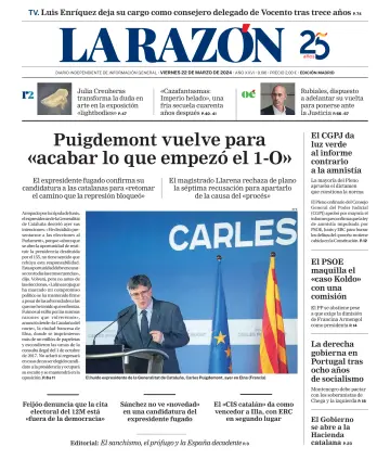 La Razón (Madrid) - 22 Mar 2024