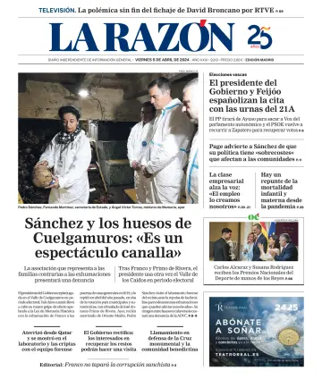 La Razón (Madrid) - 5 Apr 2024