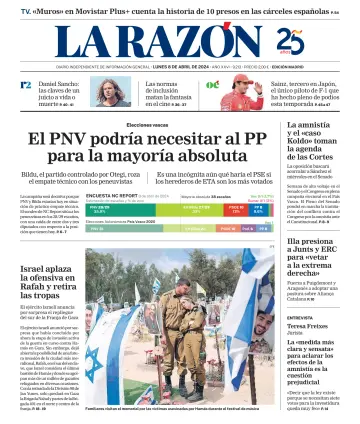 La Razón (Madrid) - 08 avr. 2024