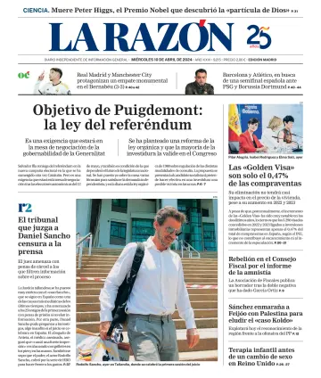 La Razón (Madrid) - 10 四月 2024