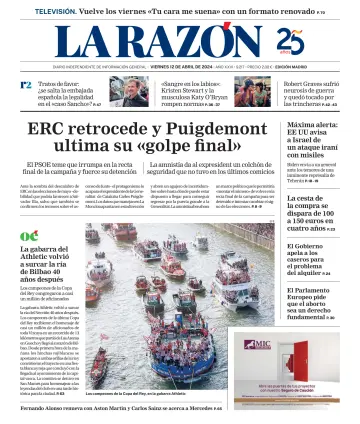 La Razón (Madrid) - 12 abril 2024