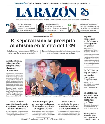 La Razón (Madrid) - 3 May 2024