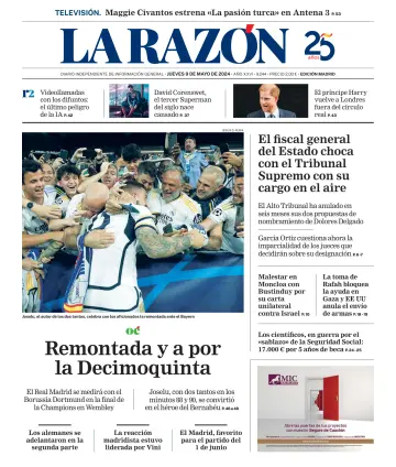 La Razón (Madrid) - 9 May 2024