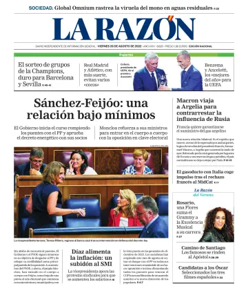 La Razón (Nacional) - 26 agosto 2022