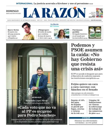 La Razón (Nacional) - 28 agosto 2022