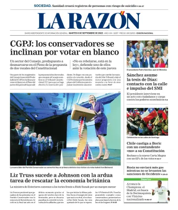 La Razón (Nacional) - 06 sept. 2022