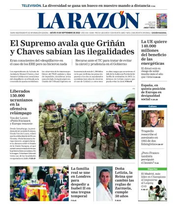 La Razón (Nacional) - 15 Sep 2022