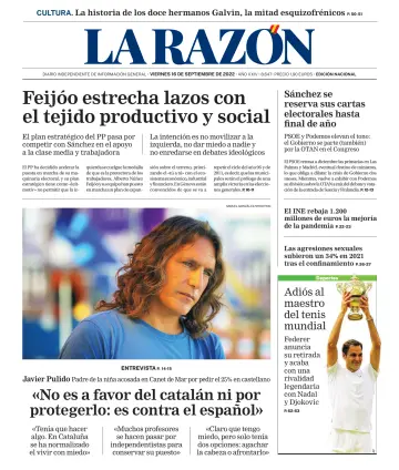 La Razón (Nacional) - 16 sept. 2022