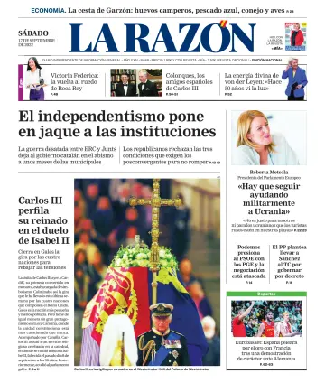 La Razón (Nacional) - 17 sept. 2022