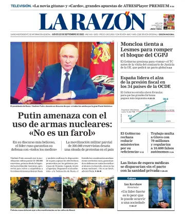 La Razón (Nacional) - 22 Sep 2022