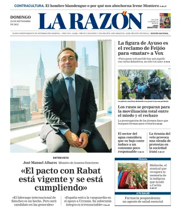 La Razón (Nacional) - 25 Sep 2022