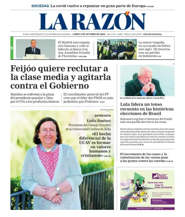 La Razón (Nacional) - 03 oct. 2022