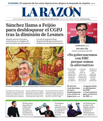 La Razón (Nacional) - 10 oct. 2022