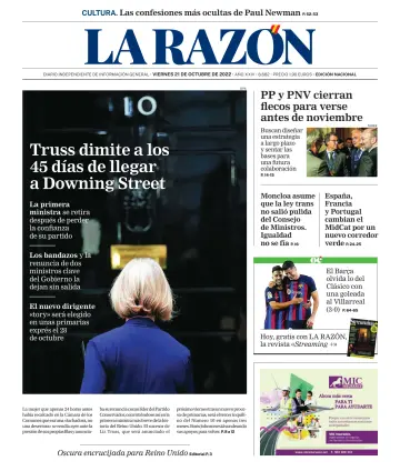 La Razón (Nacional) - 21 Oct 2022