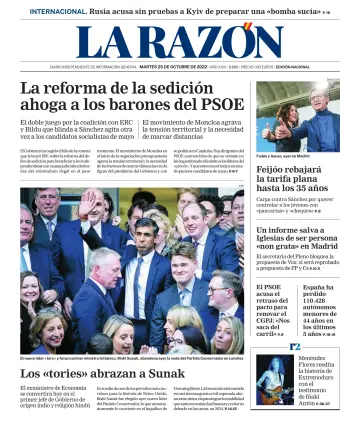 La Razón (Nacional) - 25 oct. 2022