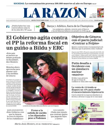 La Razón (Nacional) - 27 Oct 2022