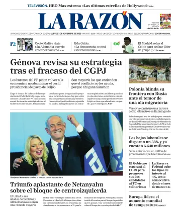 La Razón (Nacional) - 03 nov. 2022