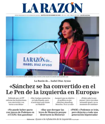 La Razón (Nacional) - 08 nov. 2022