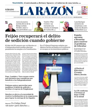 La Razón (Nacional) - 12 nov. 2022