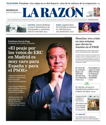 La Razón (Nacional) - 20 nov. 2022