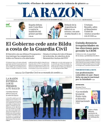 La Razón (Nacional) - 23 nov. 2022
