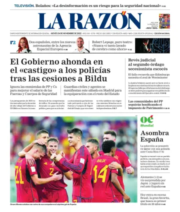 La Razón (Nacional) - 24 nov. 2022