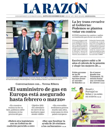 La Razón (Nacional) - 29 Nov 2022
