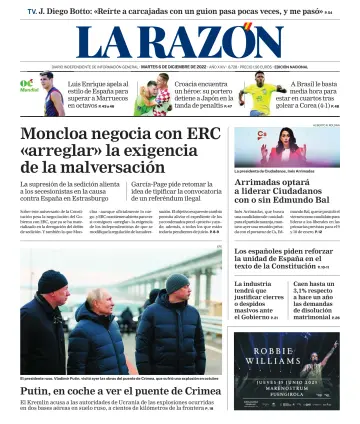 La Razón (Nacional) - 6 Dec 2022