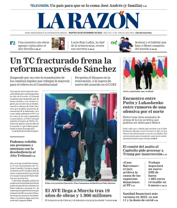La Razón (Nacional) - 20 dic. 2022