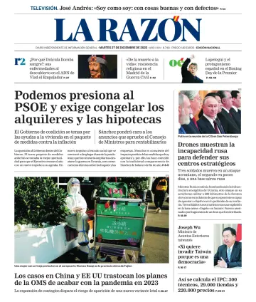 La Razón (Nacional) - 27 dic. 2022