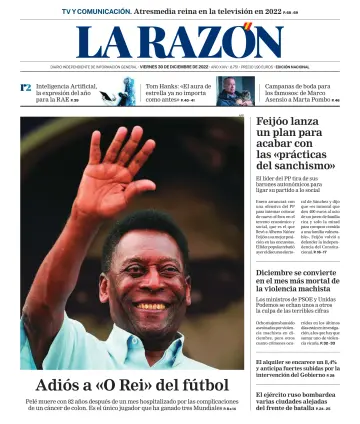 La Razón (Nacional) - 30 dic. 2022