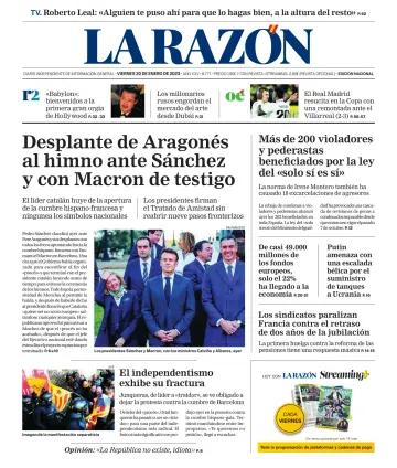 La Razón (Nacional) - 20 enero 2023