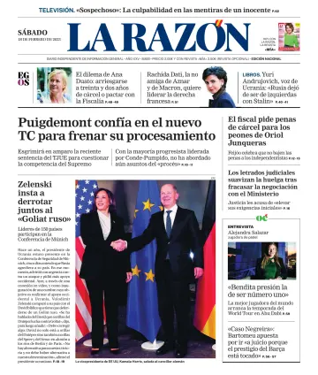 La Razón (Nacional) - 18 feb. 2023