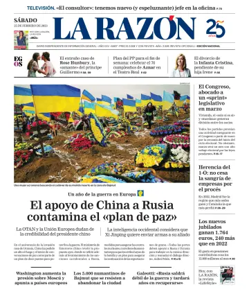 La Razón (Nacional) - 25 feb. 2023