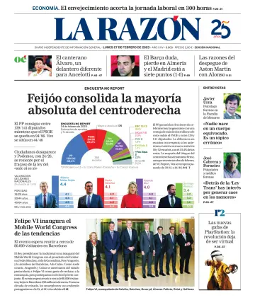 La Razón (Nacional) - 27 feb. 2023