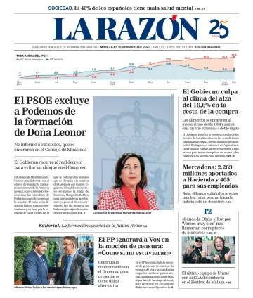 La Razón (Nacional) - 15 marzo 2023