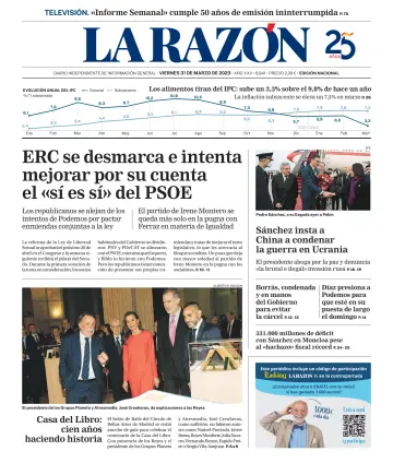 La Razón (Nacional) - 31 marzo 2023