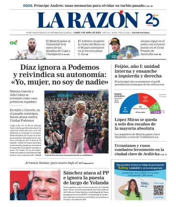 La Razón (Nacional) - 3 Apr 2023