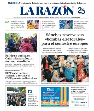 La Razón (Nacional) - 24 Apr 2023