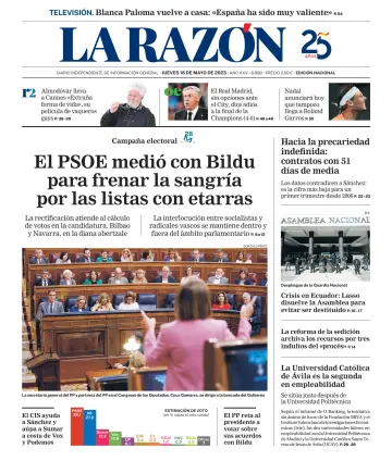 La Razón (Nacional) - 18 May 2023