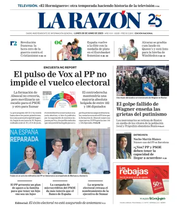 La Razón (Nacional) - 26 jun. 2023