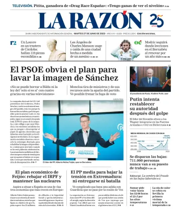 La Razón (Nacional) - 27 jun. 2023