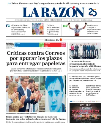 La Razón (Nacional) - 14 Jul 2023