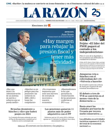 La Razón (Nacional) - 21 Jul 2023